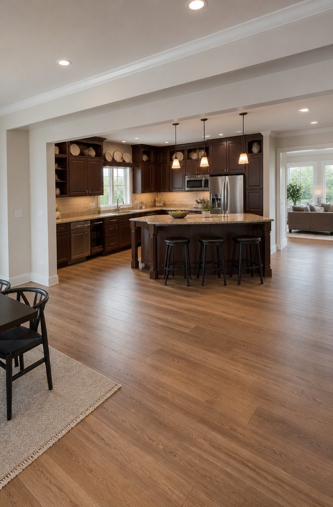 7 Kitchen Design Plans to Fit Your Space and How You Cook 7 A G-shaped kitchen layout featuring a peninsula extension.